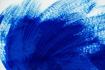 Art blue color pattern background