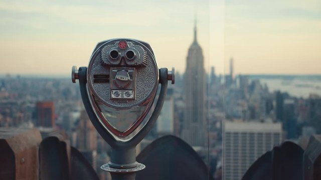 A view point on Empire State Building, NYC