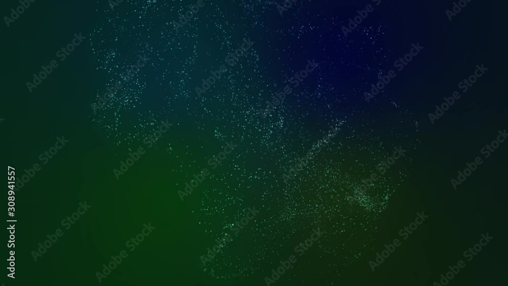 Poster abstract motion of particles. motion background animation space wave flow.