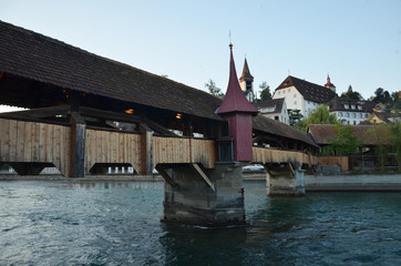 Kapellbucke is the oldest wooden covered bridge in Europe, as well as the world's oldest surviving...
