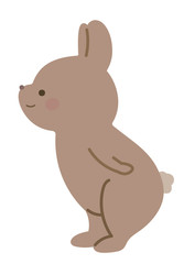うさぎ　かわいい　イラスト