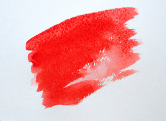 Red watercolor background