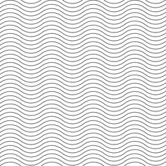 black and white seamless pattern with wave