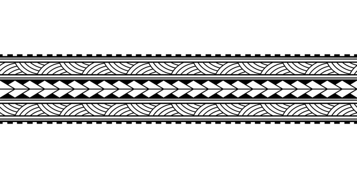 Tribal Art Tattoo Design With Ethnic Polynesian Style Elements Royalty Free  SVG, Cliparts, Vectors, and Stock Illustration. Image 184725825.