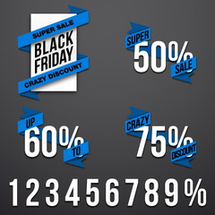 Sticker for mega-sale 