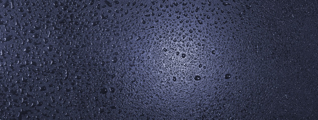 Abstract image of water drops close-up.