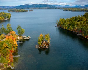 Obraz premium Cabin paradise retreat