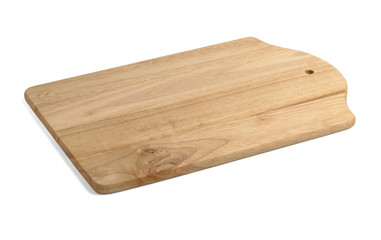Cutting board isolated on white background