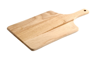 Cutting board isolated on white background