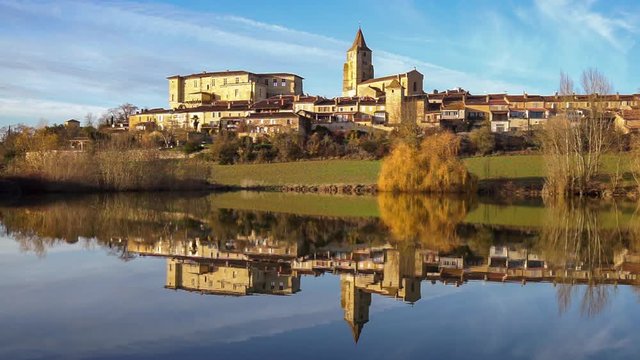 village of Lavardens in the Gers, south-west of France