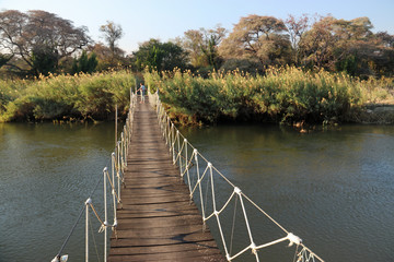Obraz premium Simbabwe, Botsuana, Okawango