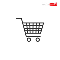 Shopping Chart Icon Design Vector
