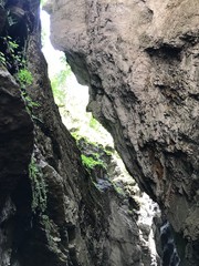 Fototapeta premium Breitachklamm 19