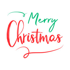 Merry chirstmas Sale Sign Text  Vector Typography Calligraphy font