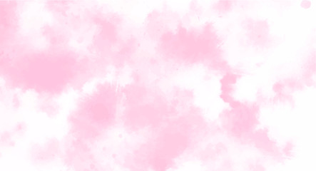 Pink watercolor background for your design, watercolor background concept, vector.