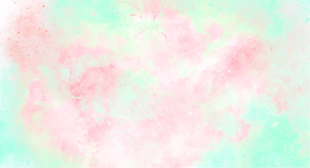 Pink watercolor background for your design, watercolor background concept, vector.