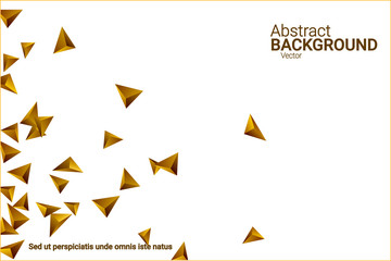 
Triangular background.