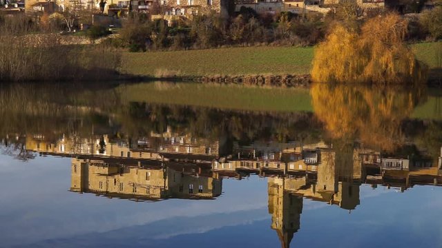 village of Lavardens in the Gers, south-west of France