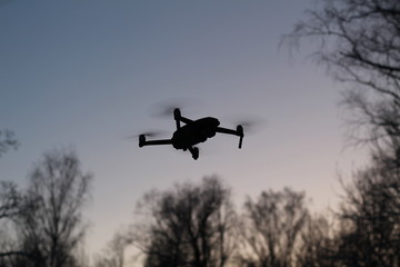 Drone in the sky