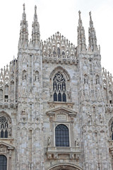 Fototapeta na wymiar Cathedral Milan Italy