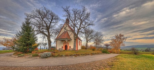Fototapeta premium St. Wendelin-Kapelle Panoramafoto