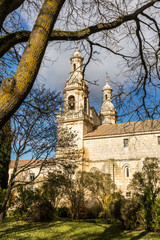 Castromonte, Spain. The Roman Catholic monastery of La Santa Espina (Holy Thorn)