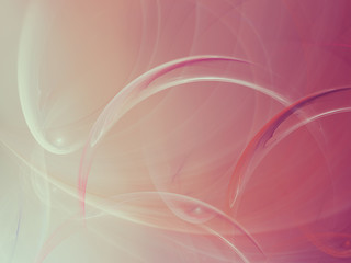 red abstract fractal background 3d rendering illustration