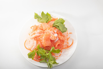 Spicy Salmon Salad