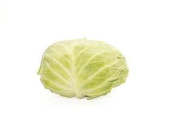 cabbage with isolated on white background