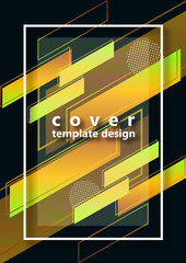 Abstract colorful geometric composition background of bright diagonal stripes and lines, frame for text. Dynamic, stylish design. Template for banners, flyers, posters, brochures.
