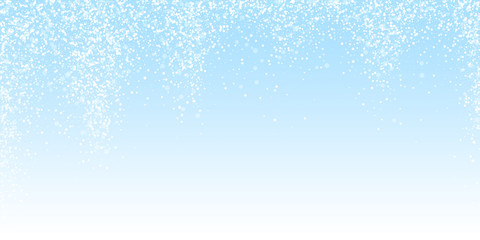 Magic stars Christmas background. Subtle flying sn