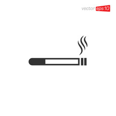 Smoking Icon Design Vector Template