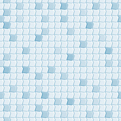 Abstract seamless pattern of tiles fitted to each other, in light blue colors