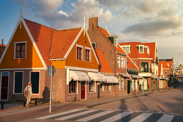 Traditional houses in Holland