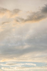 Obraz premium Sky and rain