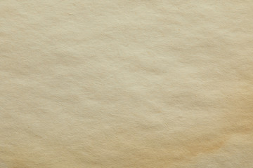top view of vintage beige paper texture with copy space