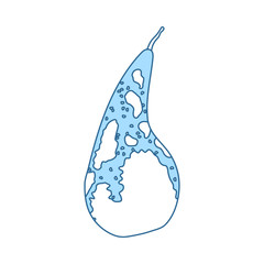 Icon Of Pear In Ui Colors