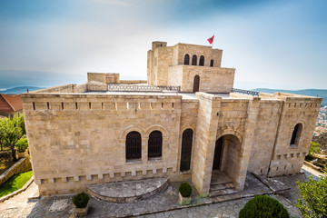 Naklejka premium Kruje Castle - Kruje, Albania