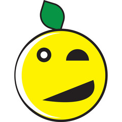 cartoon lemon characters