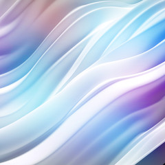 Beautiful luxury elegant backdrop with silk fabric drapery. 3d illustration, 3d rendering.