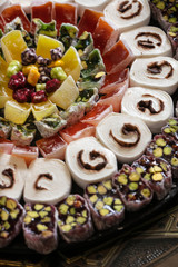 Turkish delight close up 