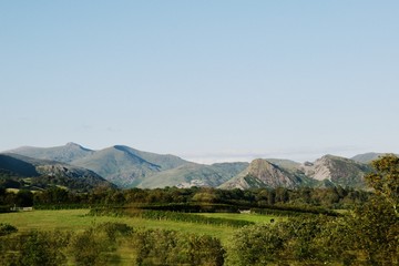 landscape in the mountains