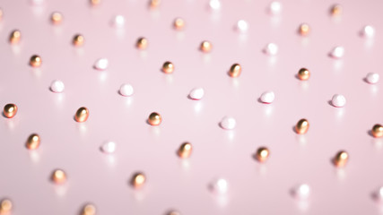 Beautiful background with geometric shape. 3d illustration, 3d rendering.