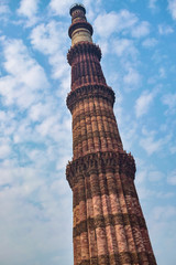 Qutub Minar monument in India