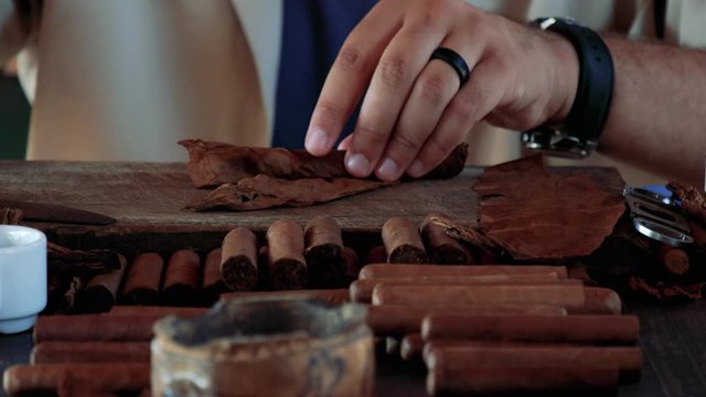 Cuba cigar preparation