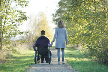 zusammen den Weg beschreiten