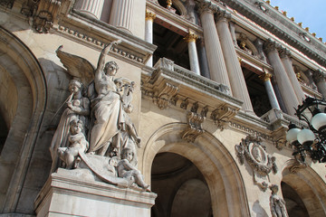 garnier opera in paris (france) 