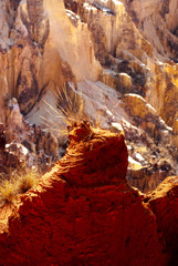 canyon, grands lavaka Ankarokaroka, Parc National Ankarafantsika, Madagascar