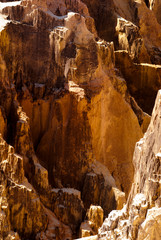 canyon, grands lavaka Ankarokaroka, Parc National Ankarafantsika, Madagascar