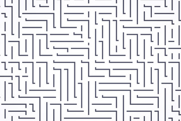 Square grid. Maze. Striped geomitrical background. Stylish monochrome trellis. Sacred geometry background. 